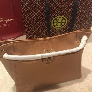 NWT Tory Burch Britten Small Slouchy Tote